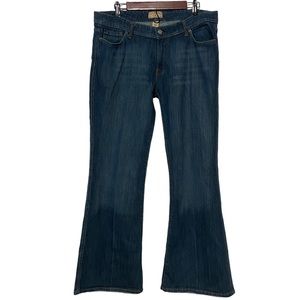 Y2K Flare Jeans Steve & Barry’s Flare Wide Leg Vintage Jeans Blue Womens Size 16